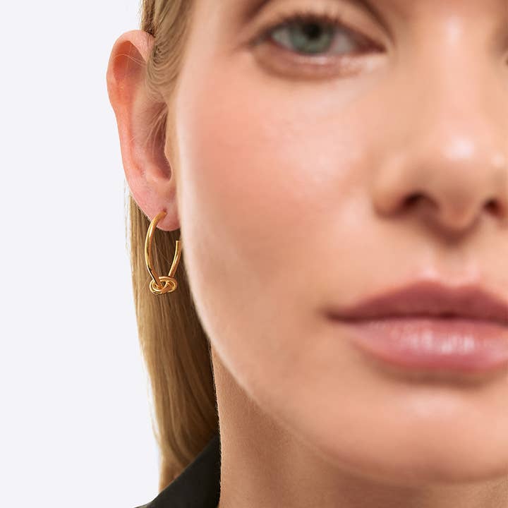 MESH - Wholesale Hoop Earrings - Averie Hoop Earrings in 925 silver1