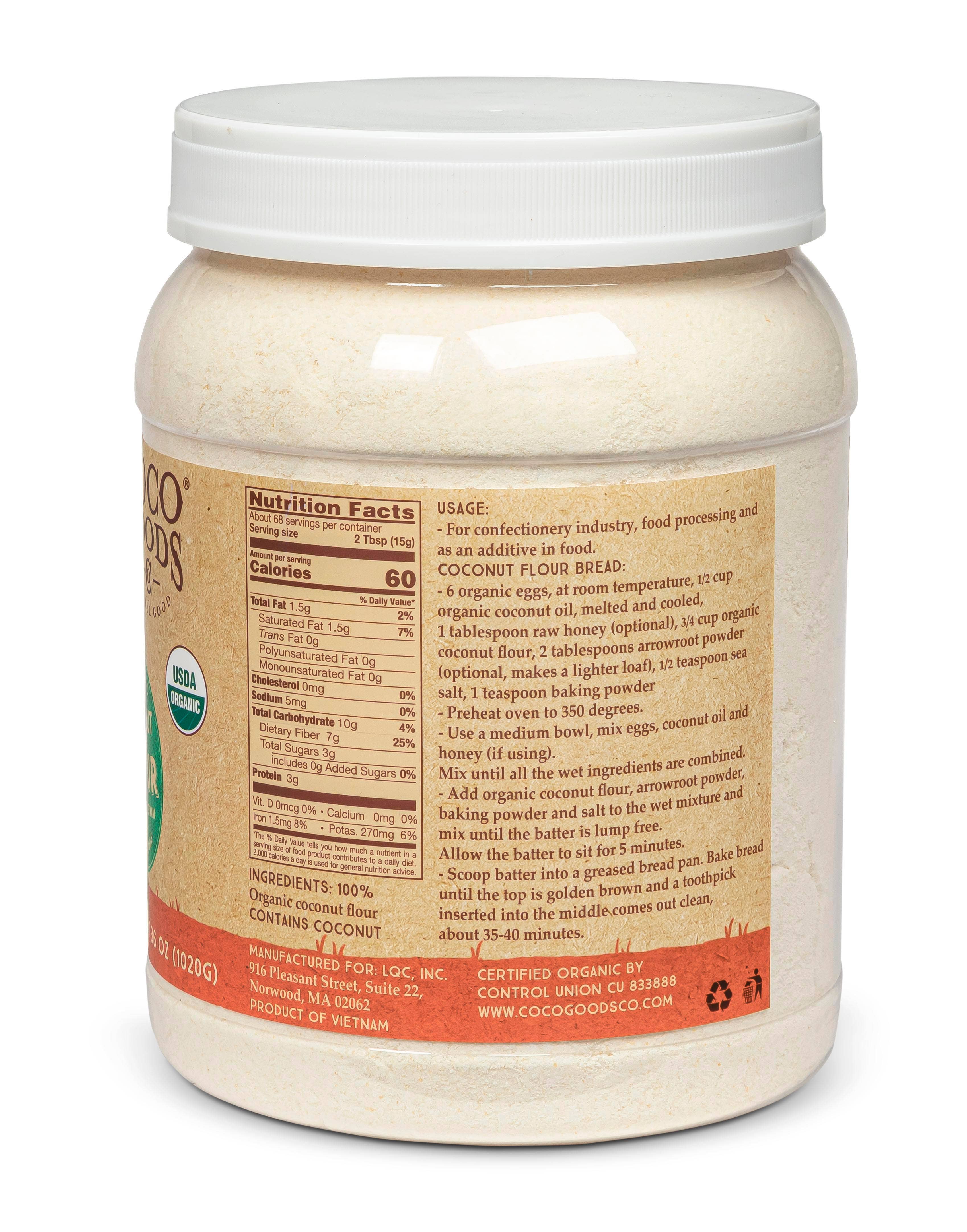 CocoGoods Co - Wholesale Flour - CocoGoodsCo Organic Coconut Flour1