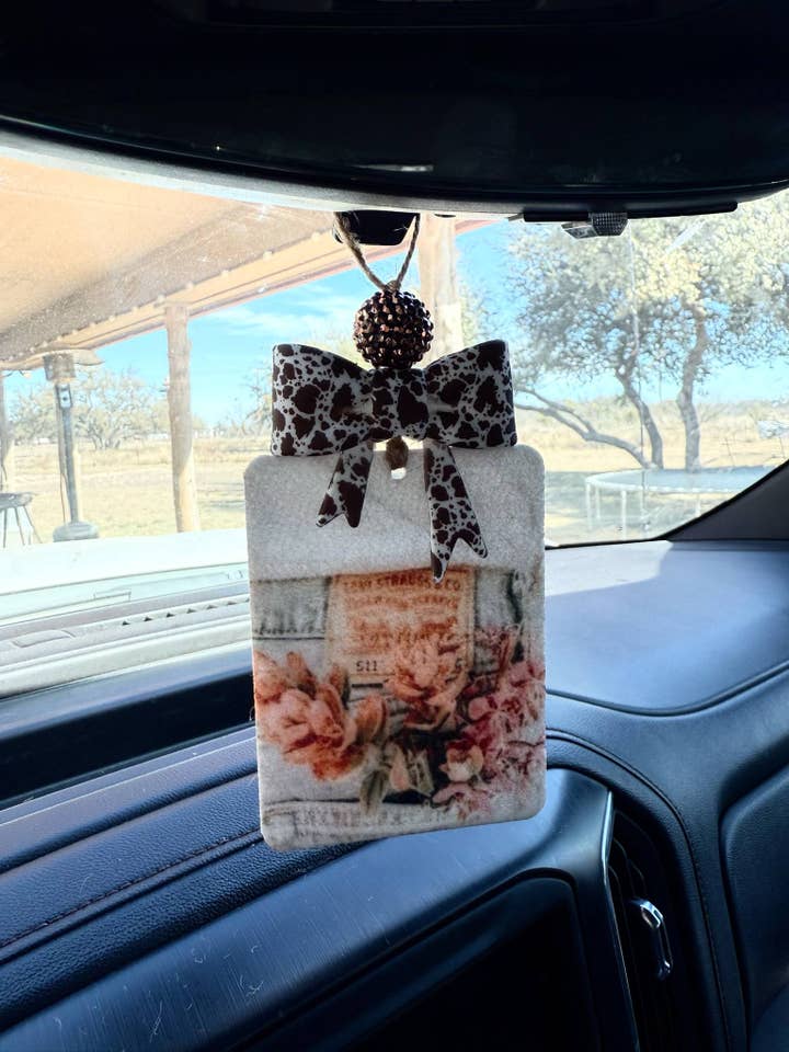 Blomsterlomme Bilsduftfrisker for engroshandel hos The Prickly Five