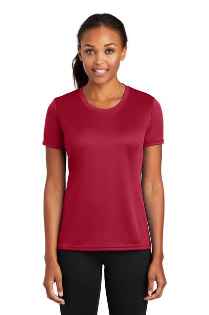 Print The Dream – wholesale T-shirt – women's – Port & Company Women's Performance Tee1