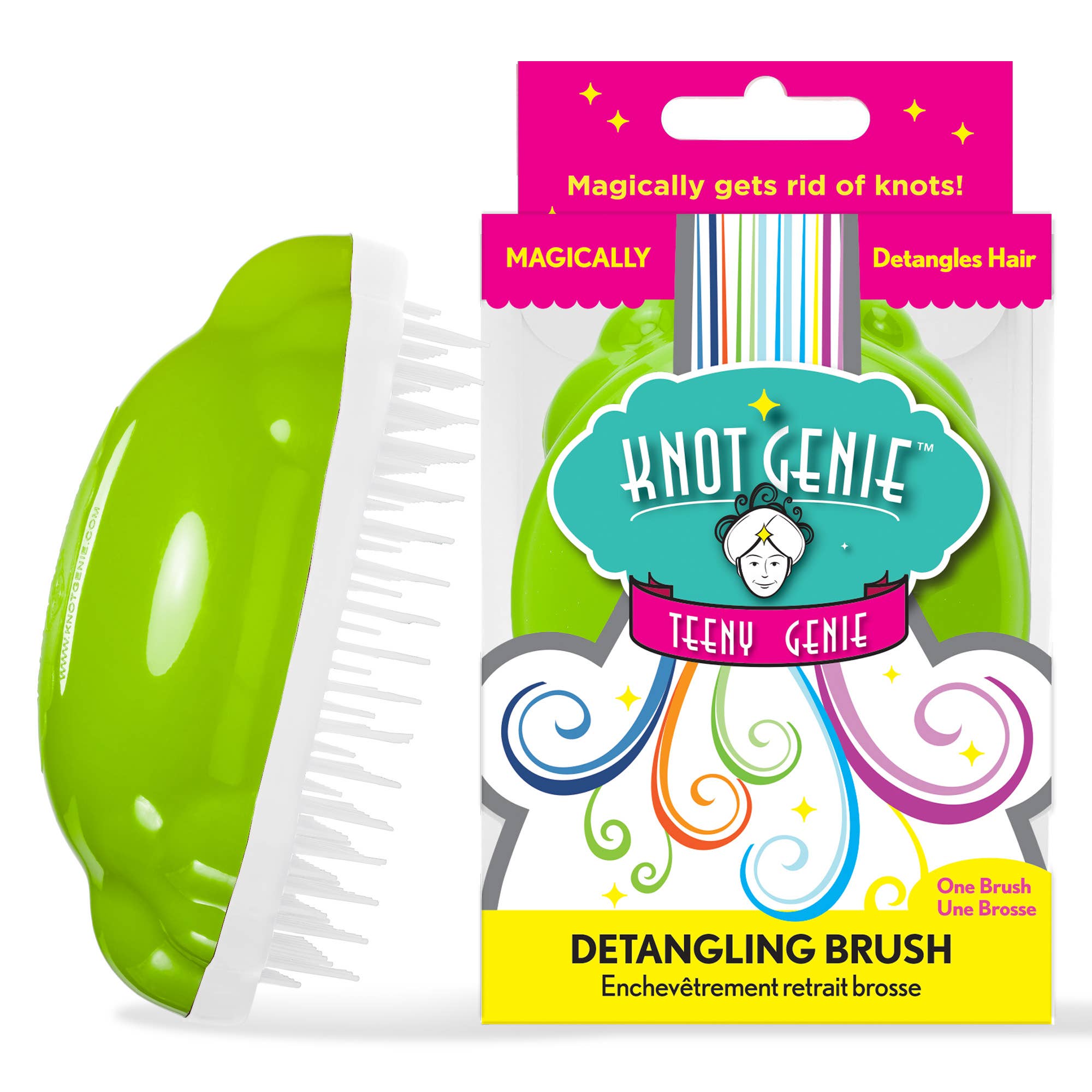 Knot Genie - Wholesale Hair Brush/Comb - Kids & Baby - Teeny Genie Kids’ Detangling Hair Brush – Small Size26