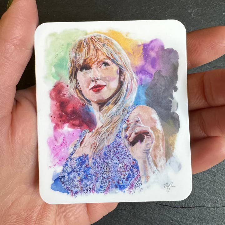 Pegatina Taylor Swift Eras para venta al por mayor de Megh Knappenberger Art