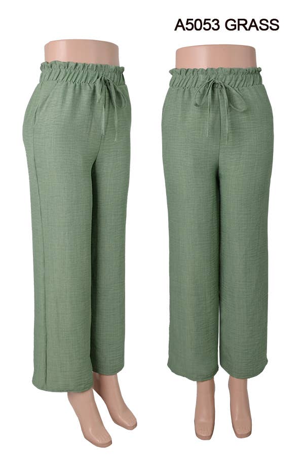 SSImport – Großhandel Hose – Damen – A5053 WEIT GESCHNITTENE HOSE 12 STÜCK/PAKET9