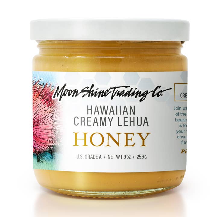 Hawaiian Creamy Lehua Honey for wholesale by Moon Shine Trading Co.
