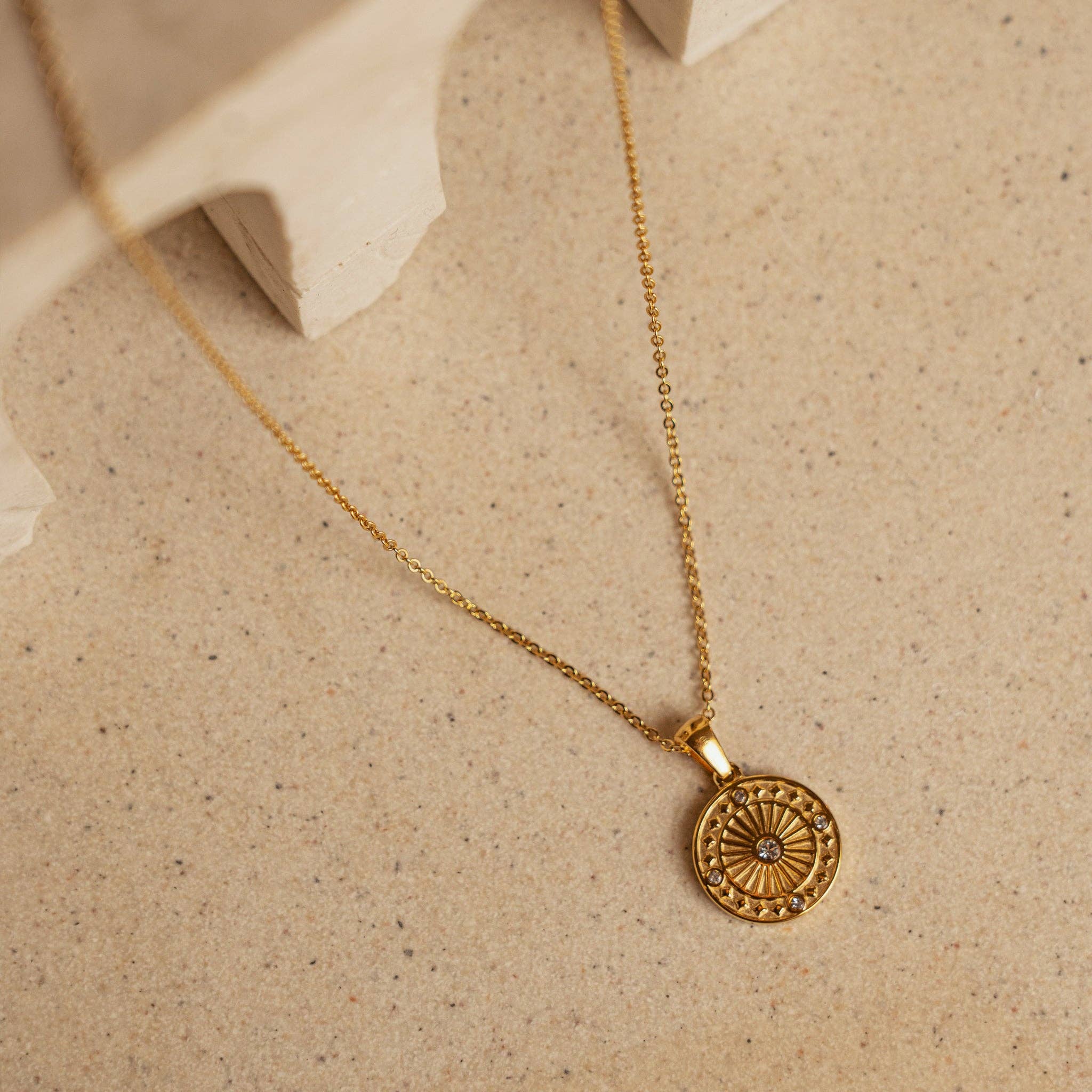 Faya & Co. - Wholesale Pendant/Charm Necklace - Louisa Zirconia Necklace0