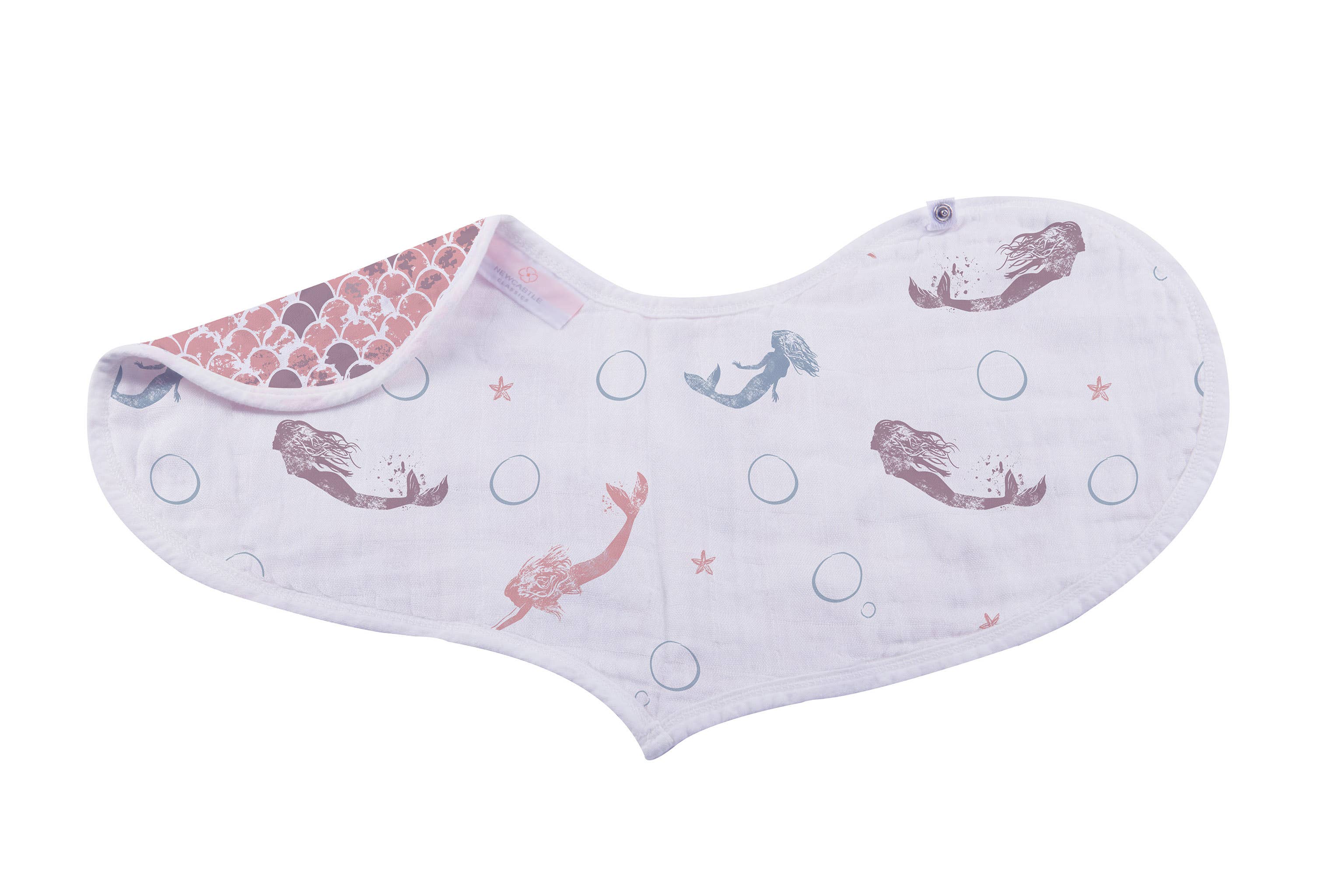 Newcastle Classics - Wholesale Bib - Baby - Under The Sea Heart Bibs - Set of 21