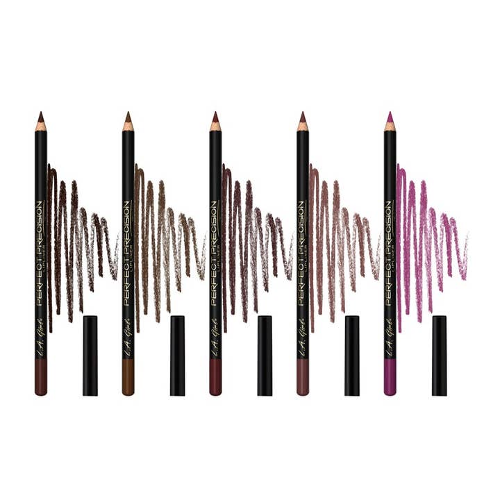PINEAPPLE Beauty - Wholesale Eyeliner/Pencil - LA Girl GCD267.1 Precision Liner Pencils Display - 225pc5