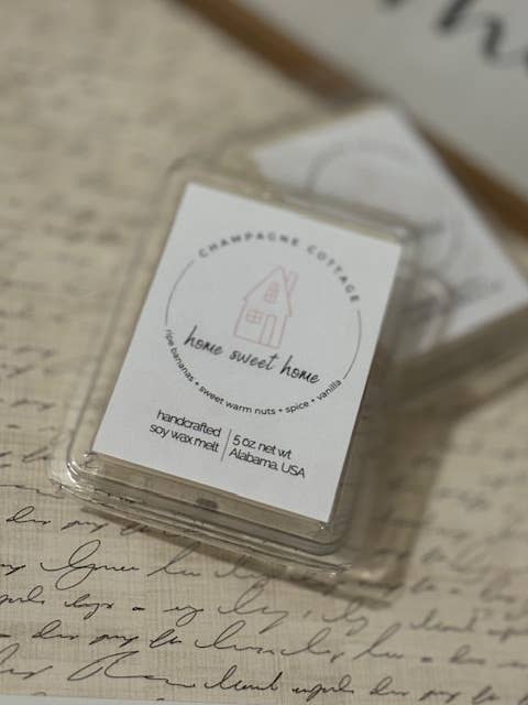 Home Sweet Home - Wax Melt for wholesale by Champagne Cottage LLC