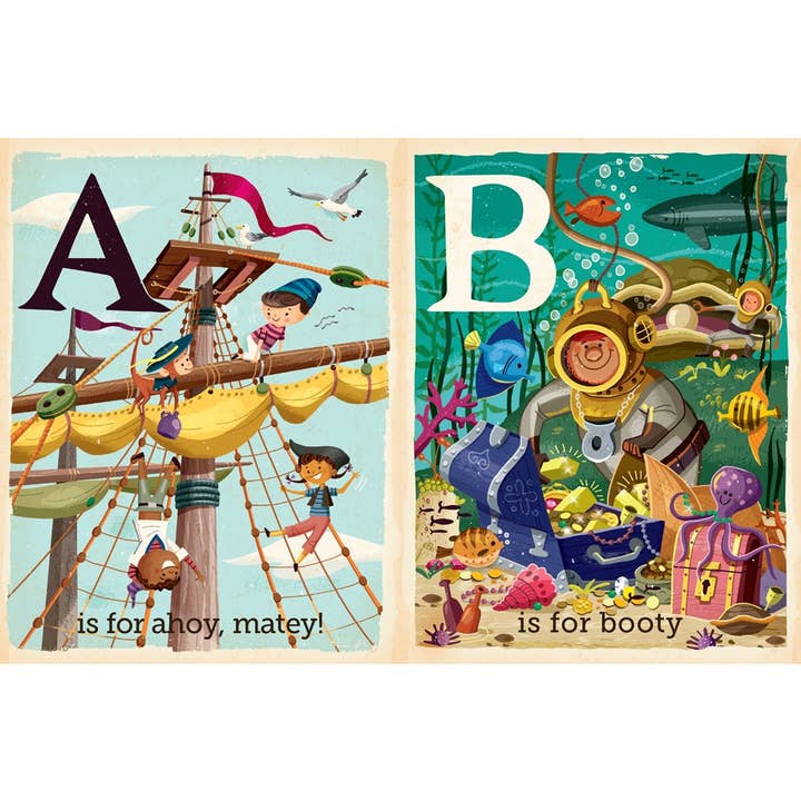 Gibbs Smith - Wholesale Baby & Toddler Book (0-2) - P is for Pirate1