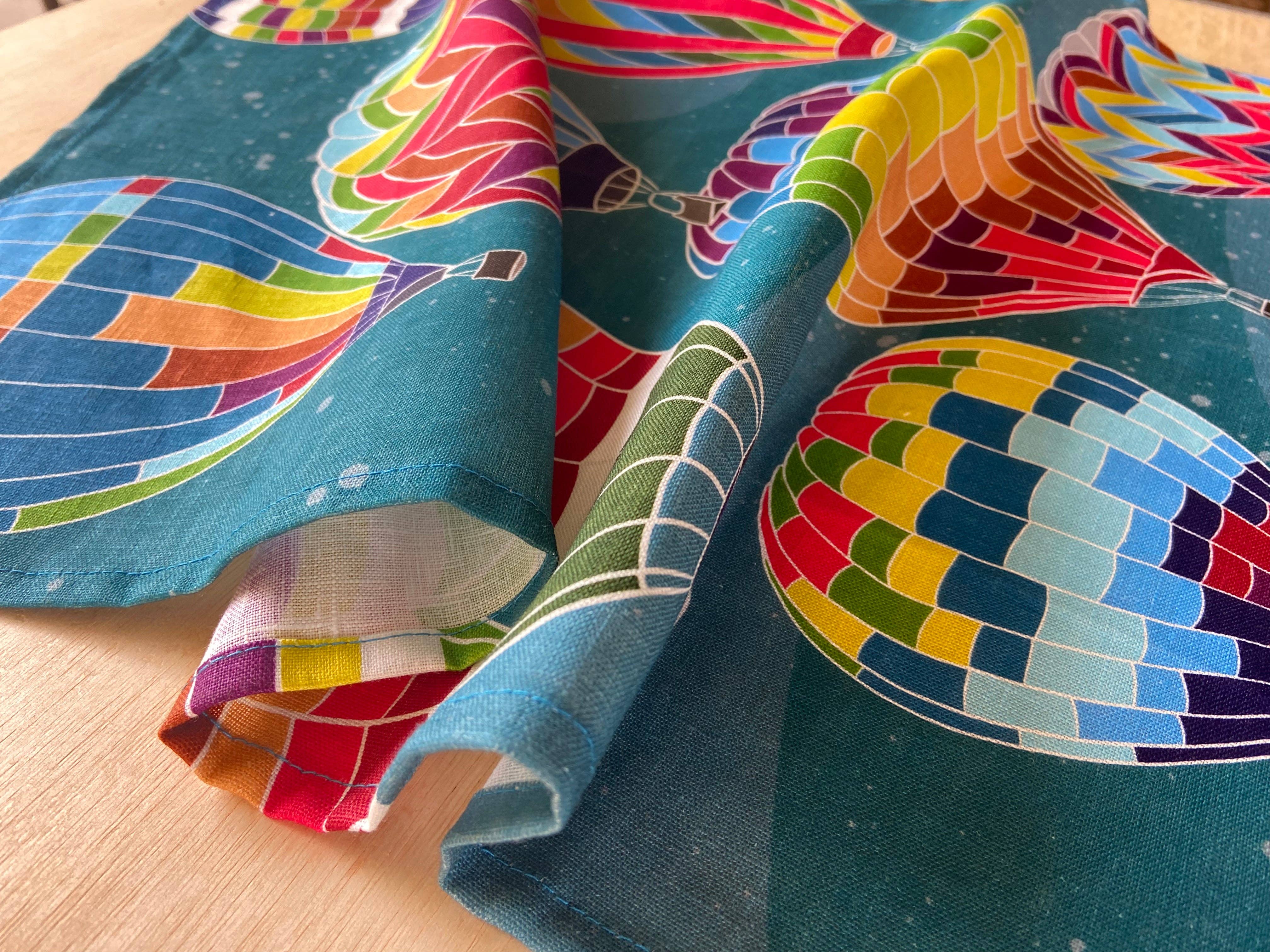 Jen Fox Studio - Vente Torchons - Torchon Balloon Fiesta1