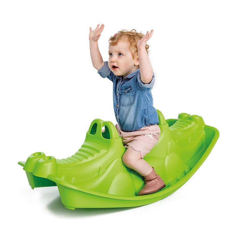 American Hobbies & Merchandising - Wholesale Classic Toy - Kids - Paradiso Toys Green Crocodile Rocker