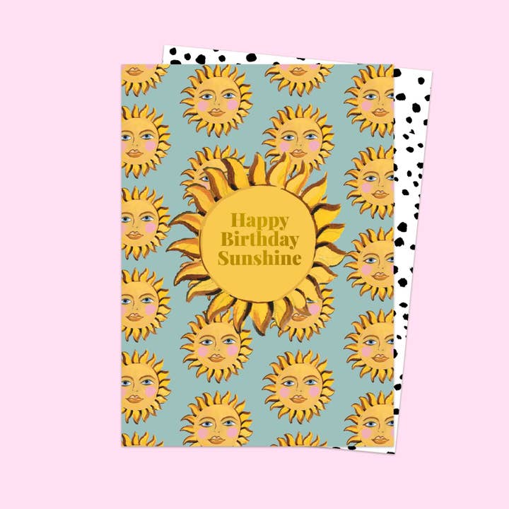 Carte Joyeux Anniversaire Rayon de Soleil pour la vente par Eleanor Bowmer