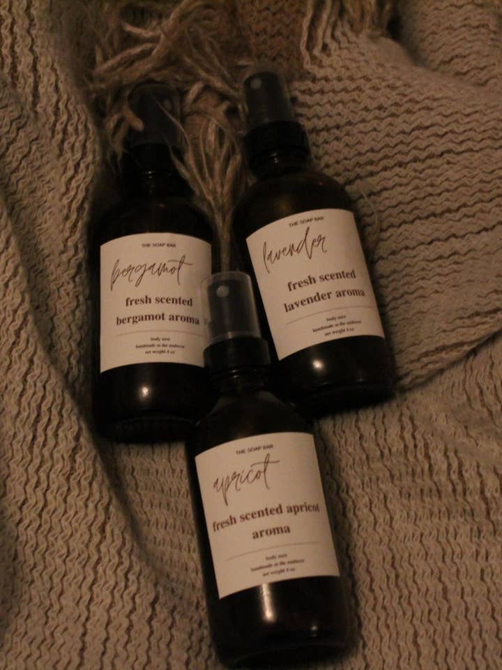 Body Mists for wholesale by The Soap Bar Co.