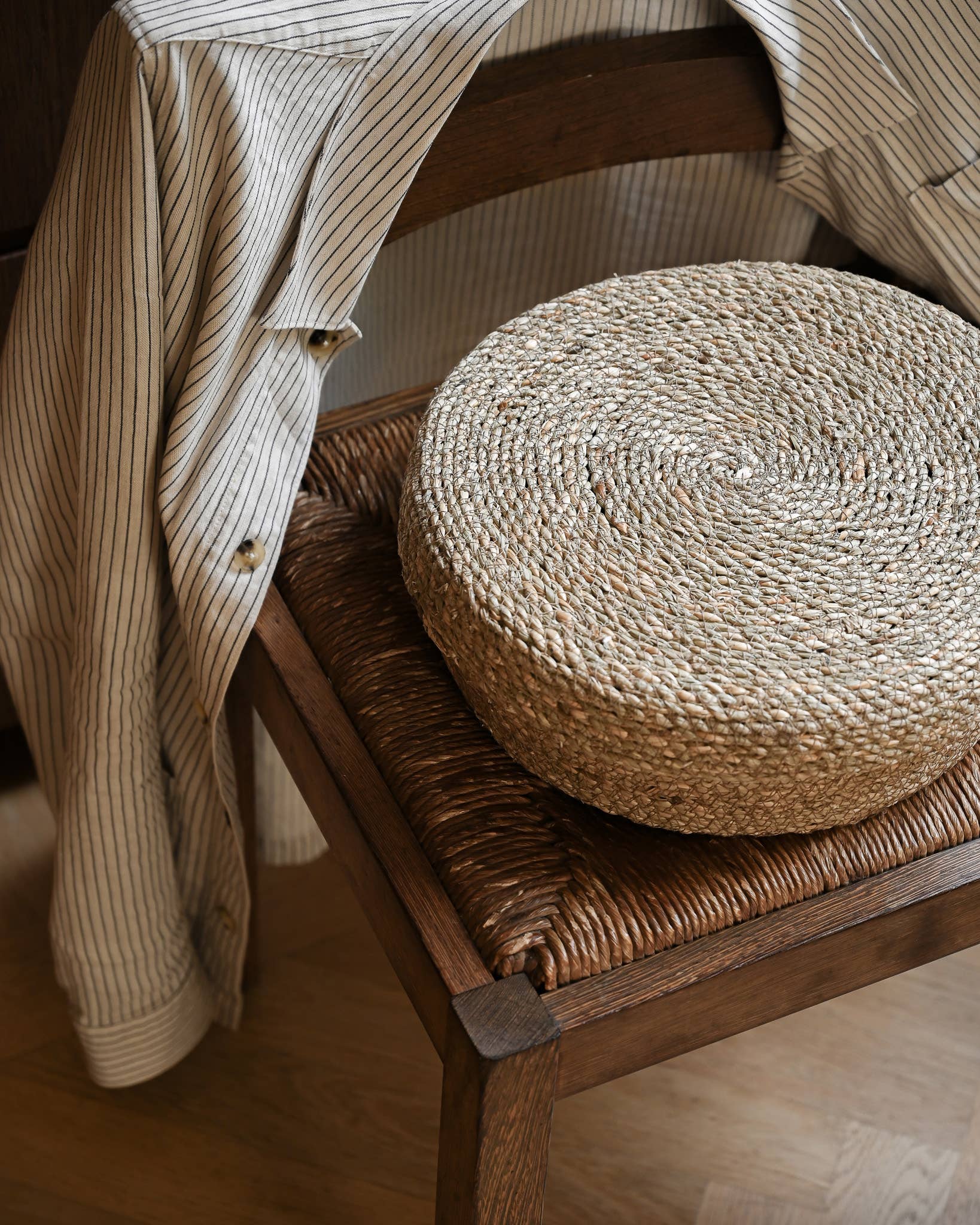 SUNNY HOME - Wholesale Basket - Round Seagrass Basket with Lid – Souk Round Set of 23