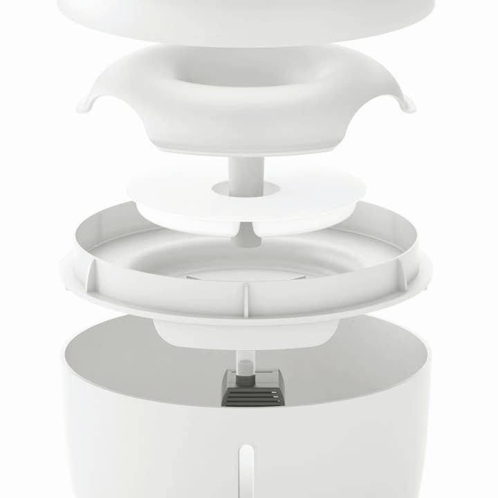Pet Life - Wholesale Pet Bowl - Cat/Dog - Pet Life Moda-Pure Ultra-Quiet Dog and Cat Fountain Waterer