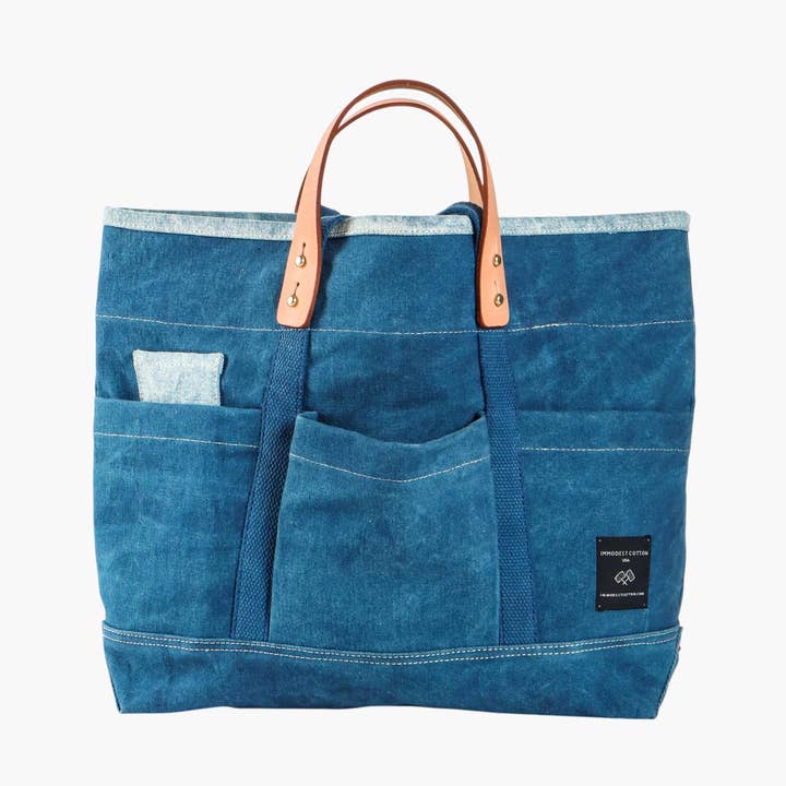Sac de construction | Sandwich en denim pour la vente par IMMODEST COTTON