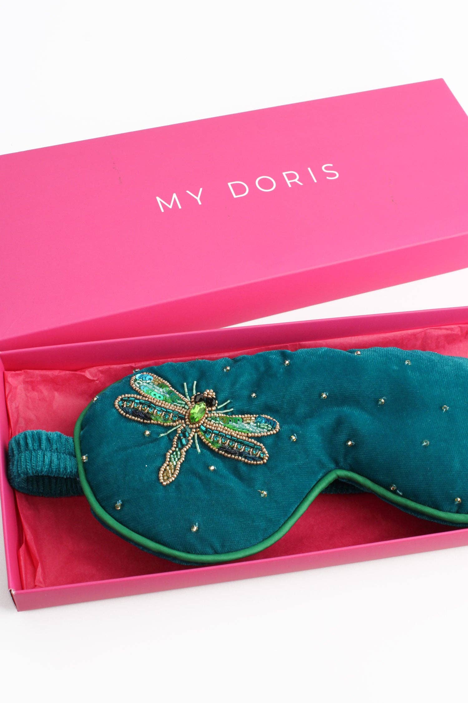 My Doris - Wholesale Sleep/Eye Mask - BLUE DRAGONFLY SLEEP EYE MASK2