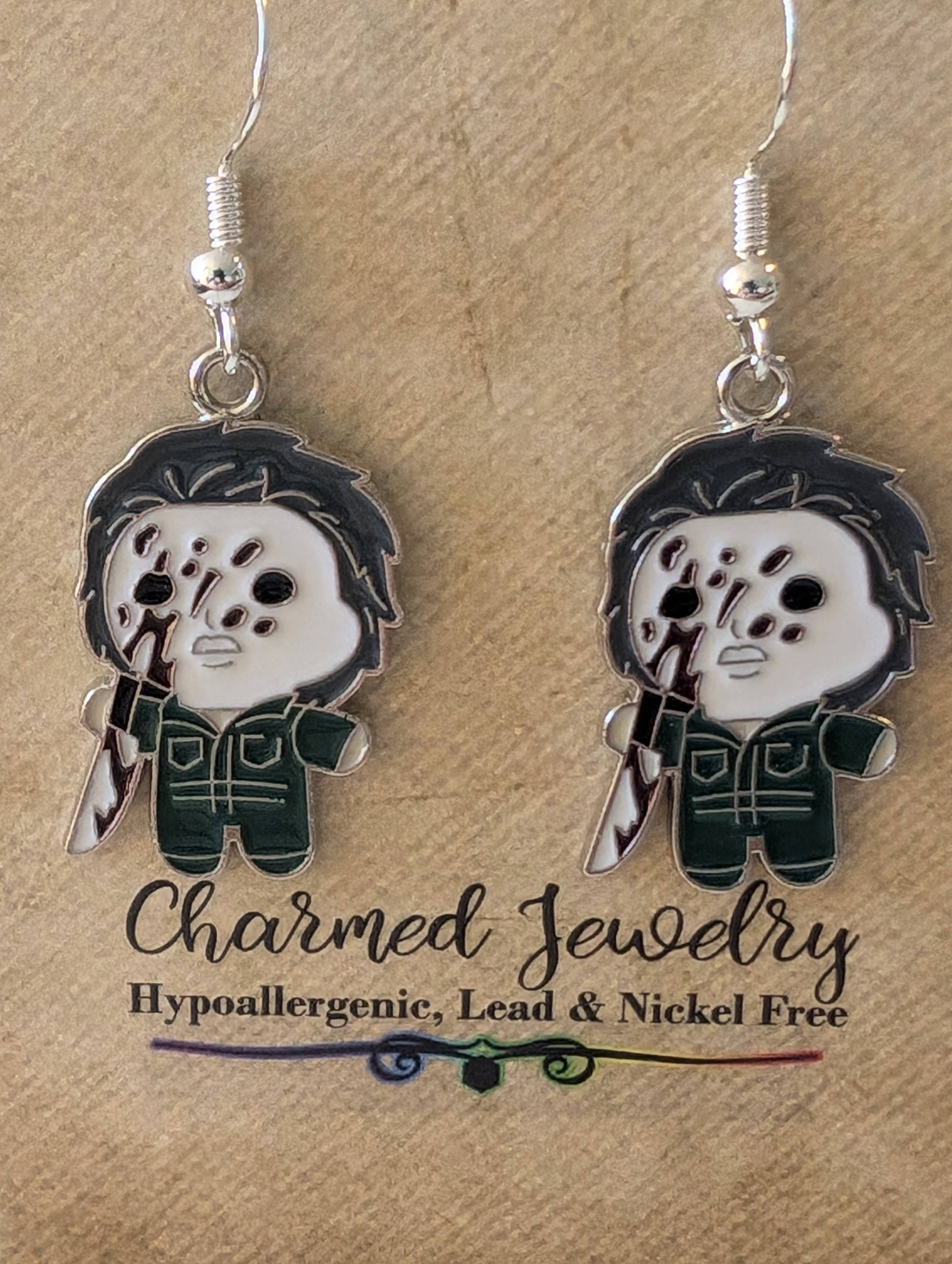 Con-Quest Crafts – wholesale Smycken – Smycken med skräckfilmskaraktärer: örhängen, halsband och dragkedjehängare18