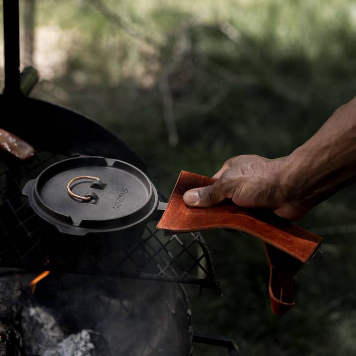 Barebones - Wholesale Oven Mitt/Pot Holder - Suede Leather Hot Pads4