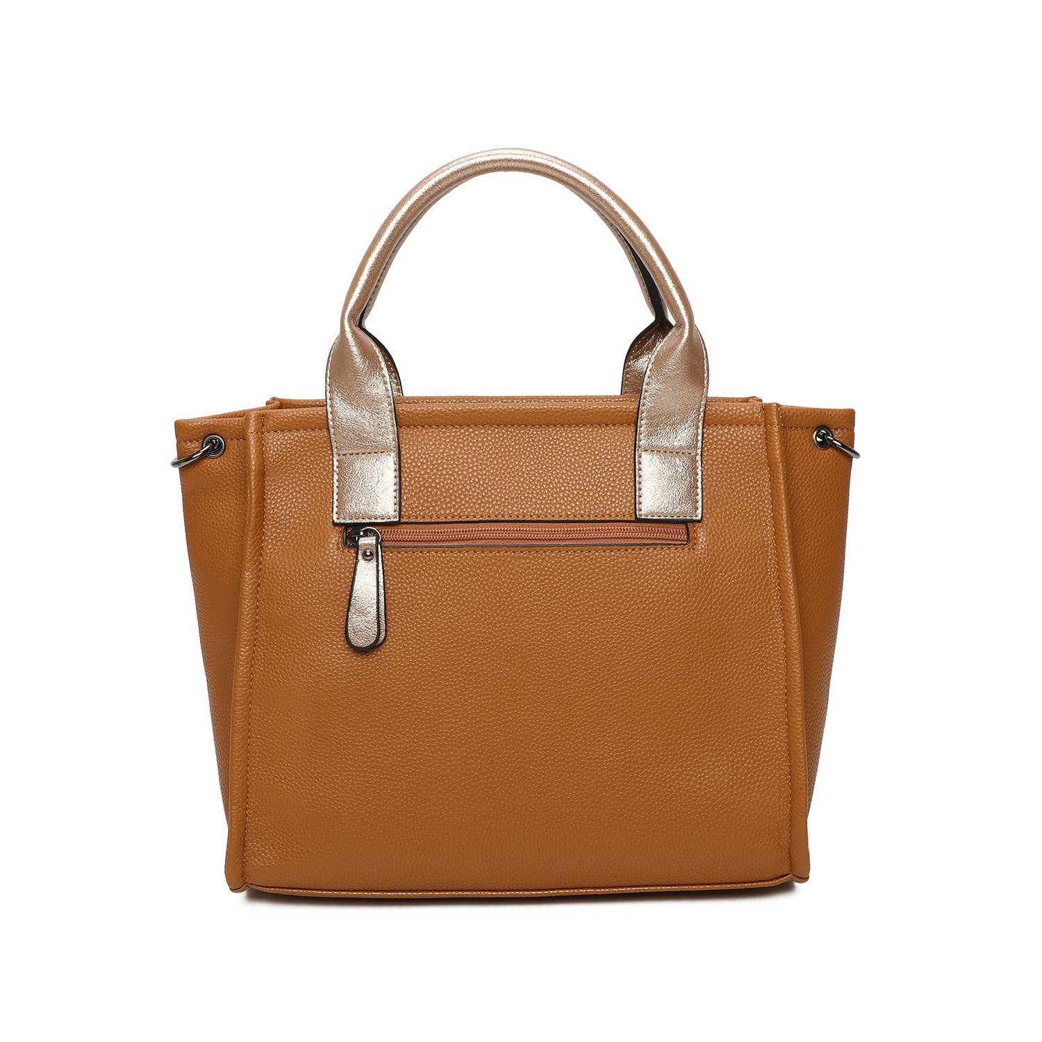 INES DELAURE – wholesale Bärkasse - Dam – Tvåfärgade tygväskor3