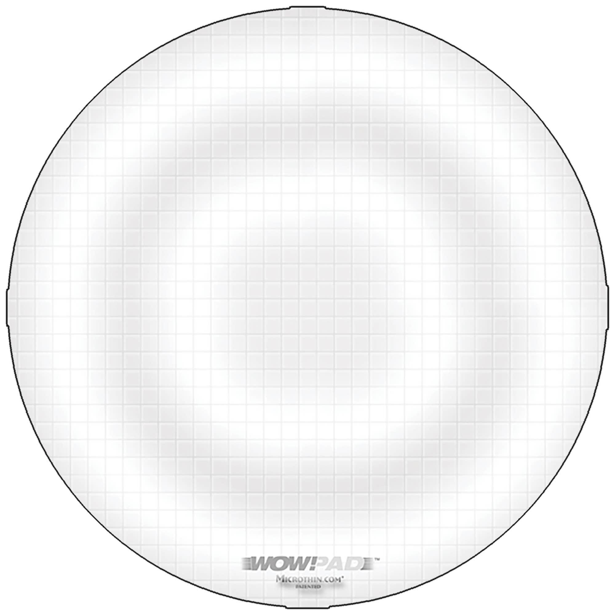 American Products Group, Inc - Wholesale Mousepad/Trackpad - Wow!Pad Tech Mouse Pad 8.5" White Graphite Battery Saver0