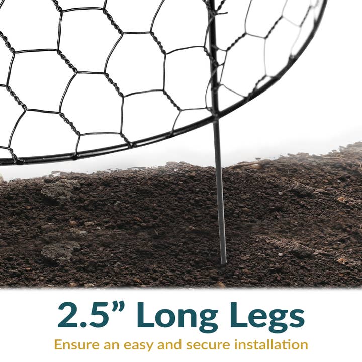 Sunnydaze Decor - Wholesale Planting Net/Cover - Mesh Cloche Plant Protector with Removable Cover - 6-Pack4