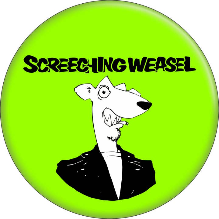 Square Deal Recordings & Supplies - Wholesale Lapel Pin/Button - Pin-on Button - 1.25 Inch - Screeching Weasel