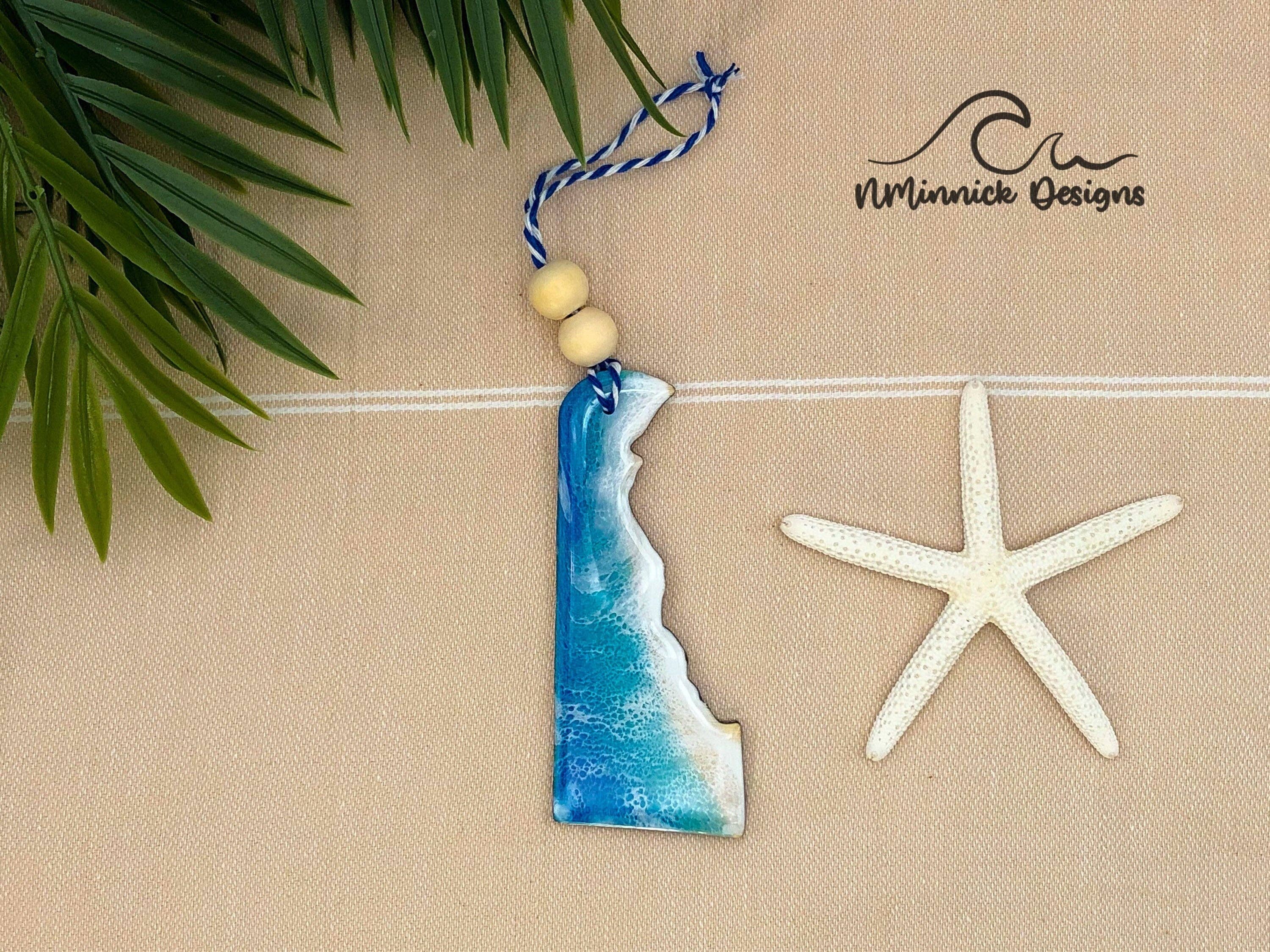 NMinnick Designs - Wholesale Ornament - Delaware Beach Ornament4