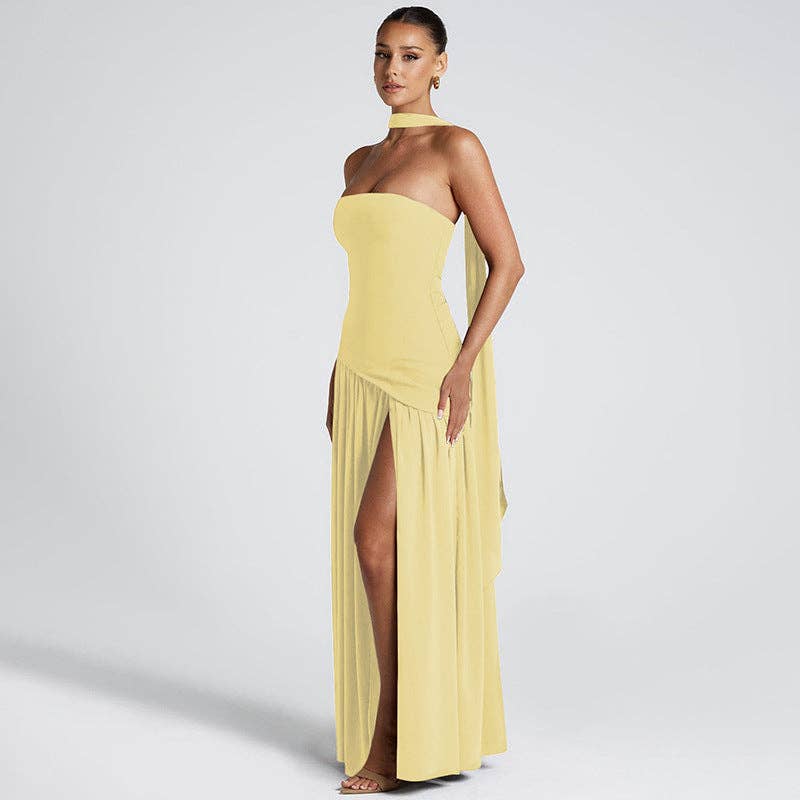 Marayn - Wholesale Dress - Women's - 2025 NEW Elegant Strapless Dress European Style Chic  Sexy41