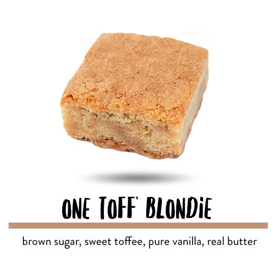 Feed Your Soul - Wholesale Cookie - One Toff' Blondies (60 count)3