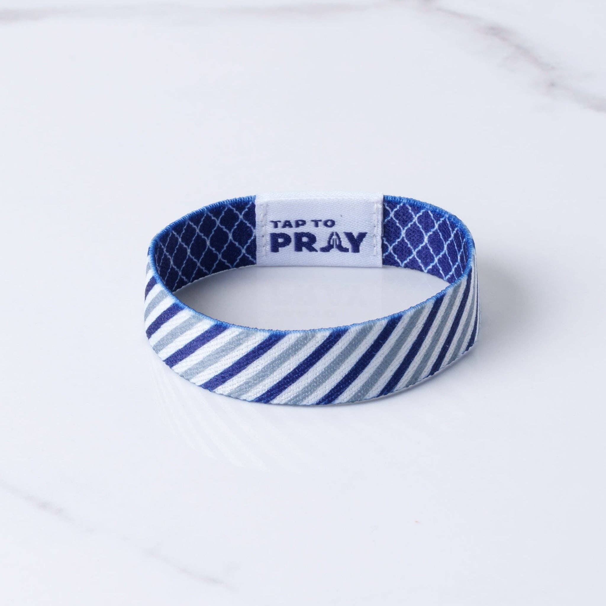 Versible - Wholesale Wristband - Tap To Pray® Wristband – Graphite & Ink2