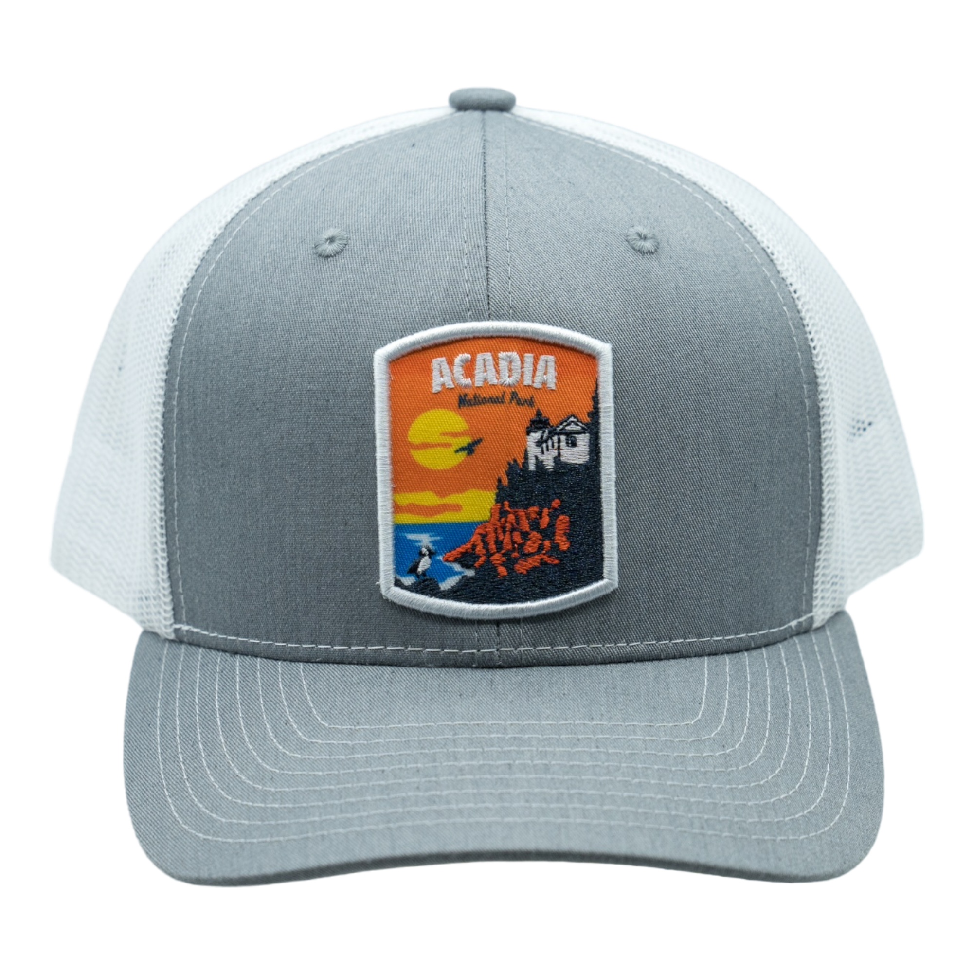 Nebiva - Wholesale Trucker Hat - Unisex - Acadia Trucker Hat (Heather Grey)1