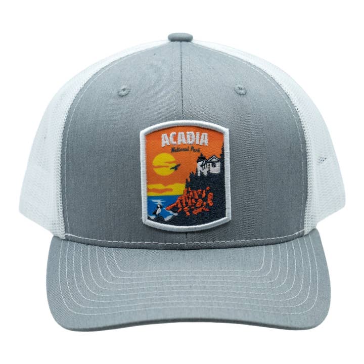 Nebiva - Wholesale Trucker Hat - Unisex - Acadia Trucker Hat (Heather Grey)1