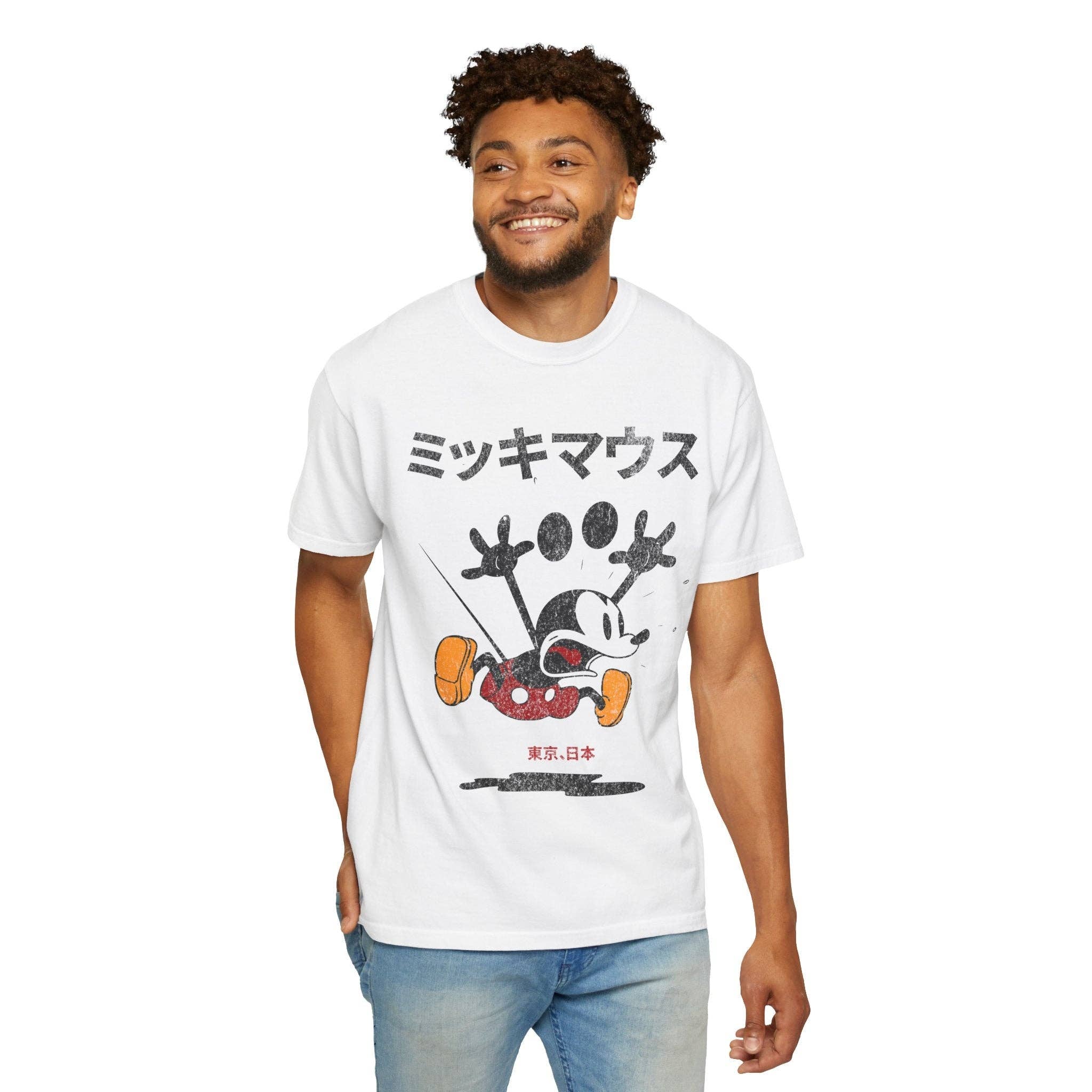 KILLER RETRO – wholesale T-shirts med screentryck – Unisex – Vintage japansk Mad Mouse T-shirt.3
