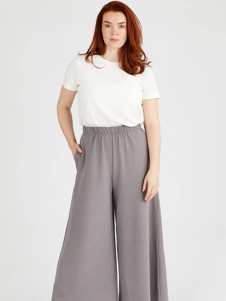 Gaucho Leg Pants Ultra-Wide for wholesale by Advika Clothing