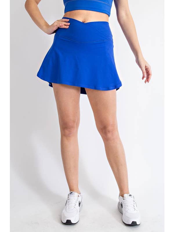 Sunday Morning - Wholesale Skort - Women's - S0970PL37 PLUS V SHAPED HIGH-WAIST BUTTER YOGA FABRIC SKORT28