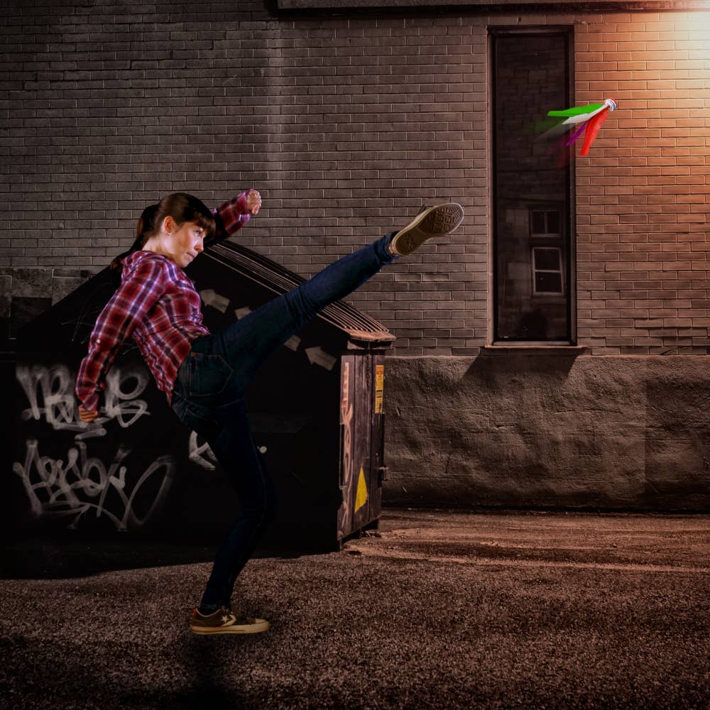 MukikiM Toys & Games - Venta al por mayor Juguete tradicional - Niños - Wicked Ukick-London Toy Fair Mejor Nuevo Juguete Emplumado Kick Pod7