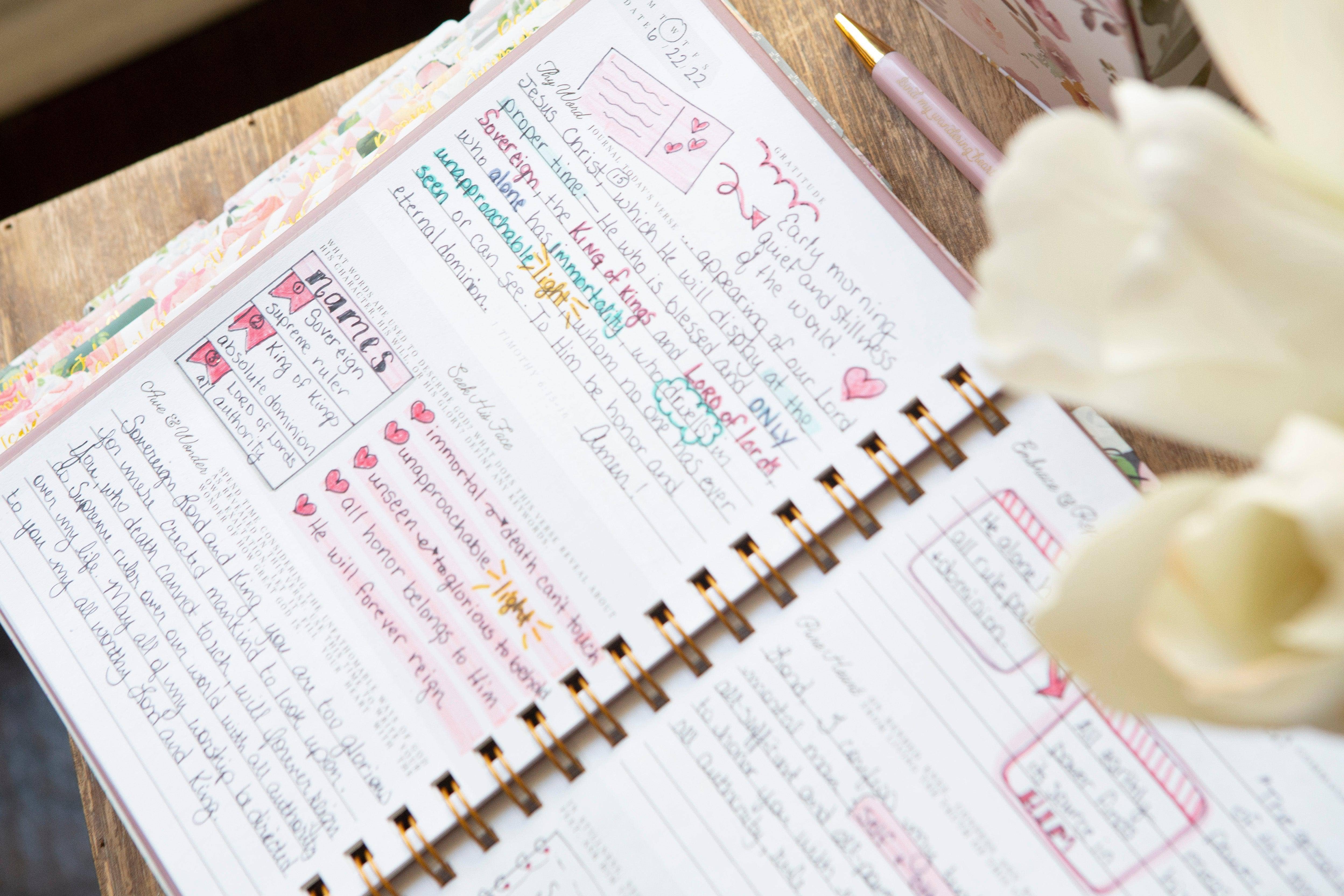 Chosen & Cherished - Wholesale Journal/Diary - With Every Breath | Praise & Worship Guided Journal1