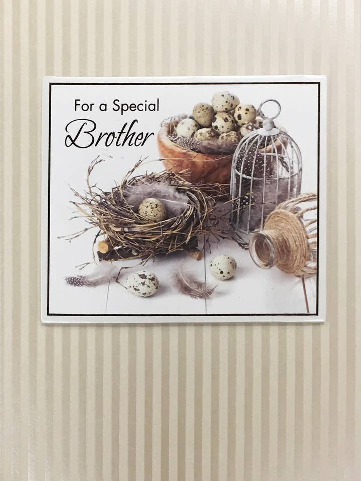 Rosedale Gold Easter Greeting Cards - Brother (3pk) 39551 for wholesale by A-Line Greetings