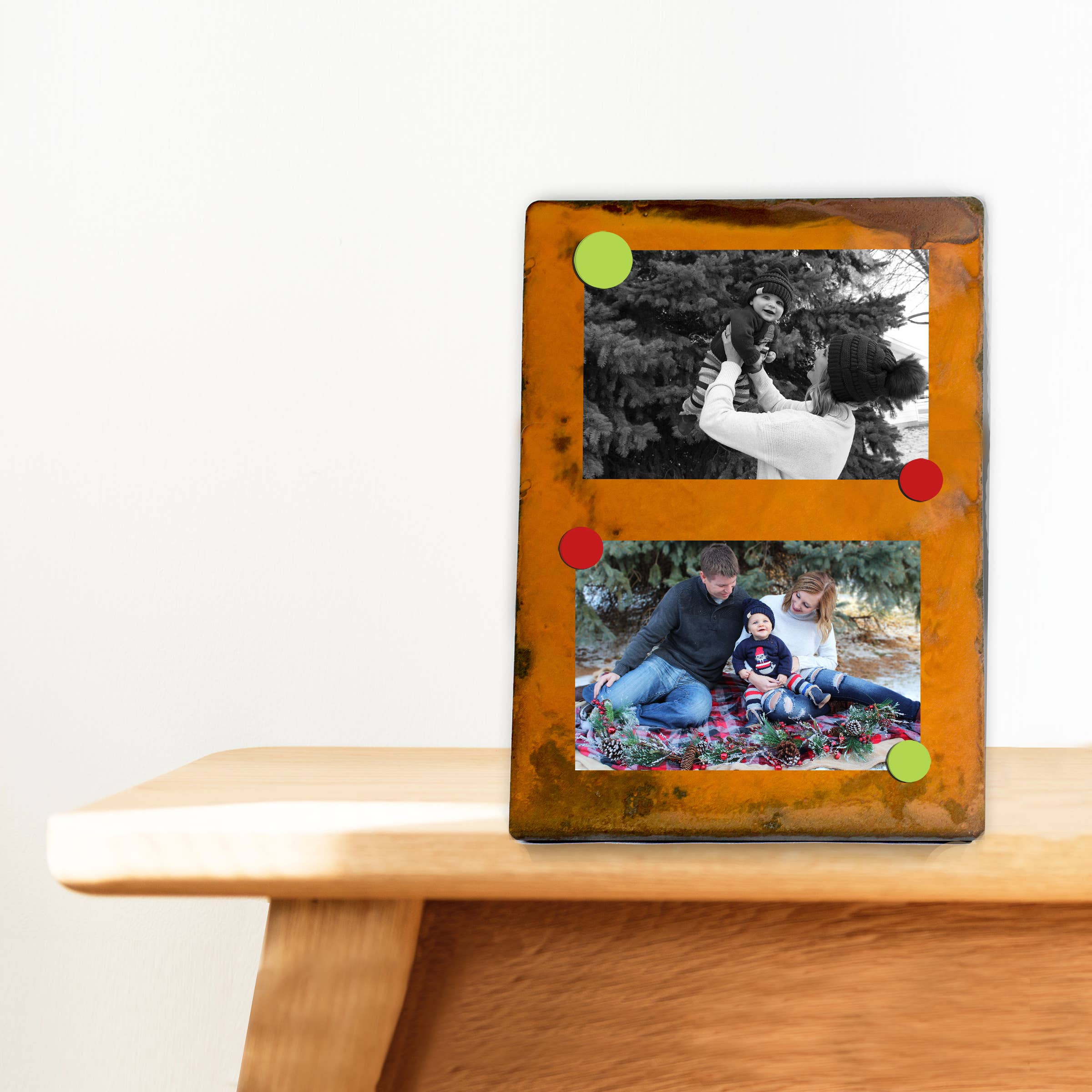 Prairie Dance - Wholesale Picture Frame - Tall Magnetic Frame, Steel Rustic Magnetic Picture Board6