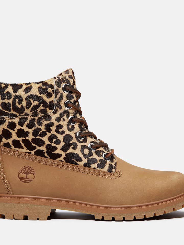 Timberland Premium 6in Leopard Enkellaarzen voor wholesale door CRUSH STORE