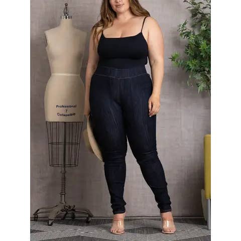 HIGH RISE ELASTIC WAIST BAND PLUS SIZE SKINNY JEANS-D1223X and other Purchase Wholesale plus size jeans 3xl. Free Returns & Net 60 Terms on Faire trending on Faire.