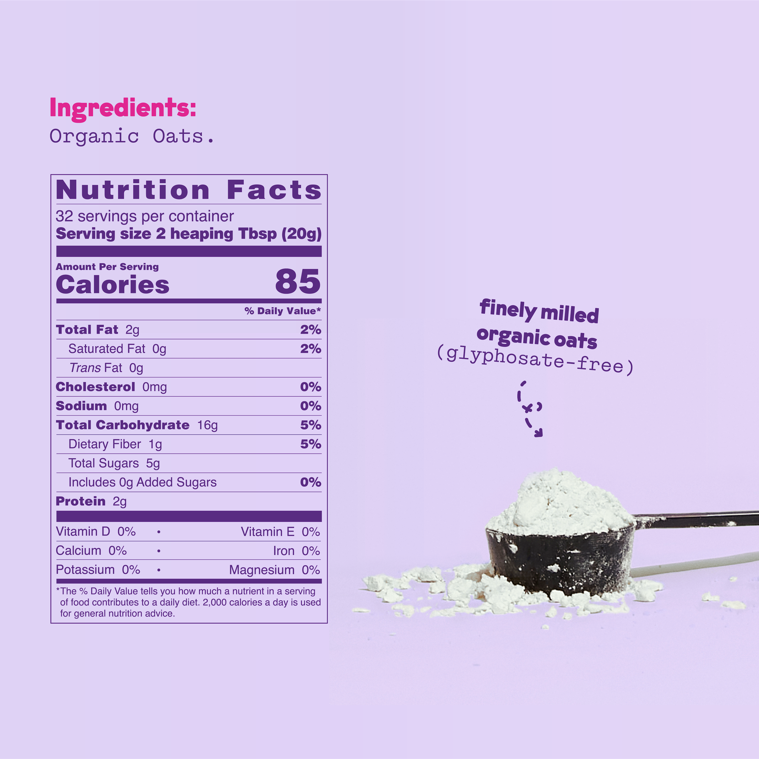 JOI - Wholesale Non-Dairy Milk - Instant Organic Oat Milk Powder - 1.42 lb2