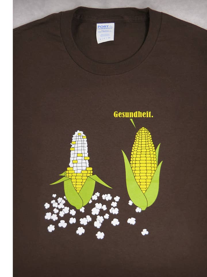 Popcorn Men's T-Shirt for wholesale by 24-7 Daddyhood