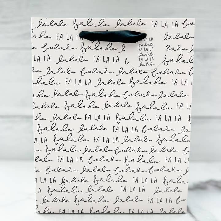 Trim & Twine - Wholesale Gift Bag - Fa La La Gift Bag