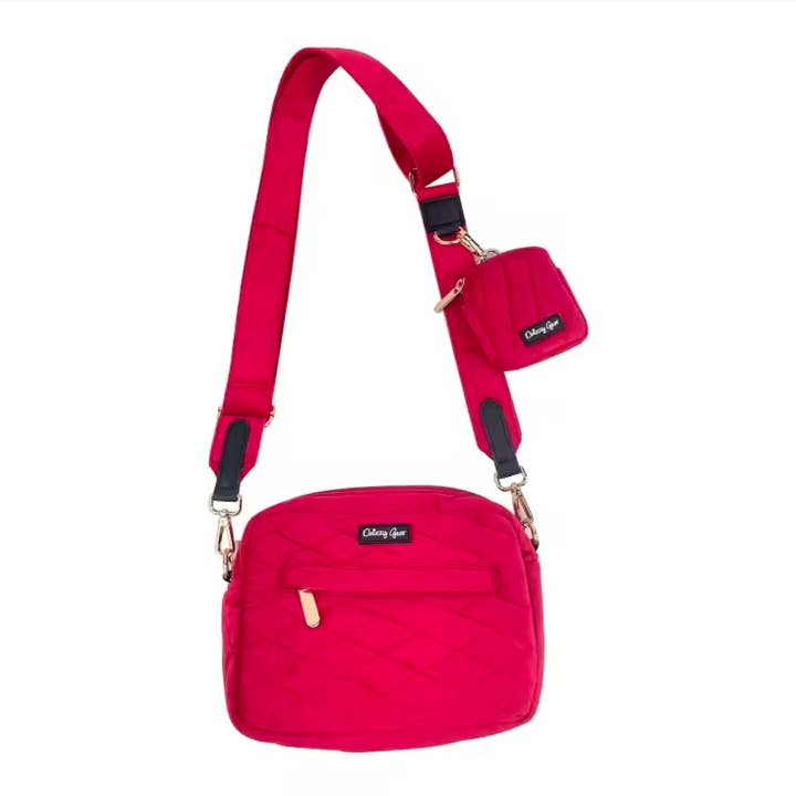Pup Wishes Velvet Dog Walking Bag with Treat Pouch - Limited Edition for wholesale by Daizzy Gear