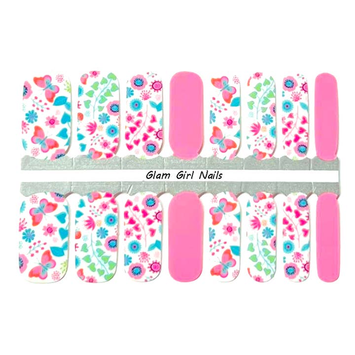 Envolturas de uñas Spring Fever para venta al por mayor de Glam Girl Nails