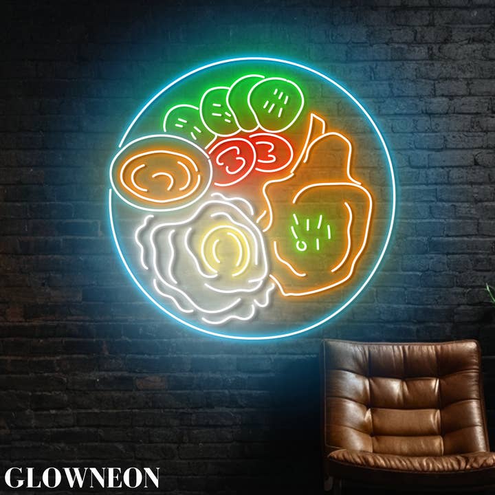 Glow Neon - Wholesale Neon Sign - Com Tam Suon Vietnamese Food Led Sign, Pork Broken Rice Sign1