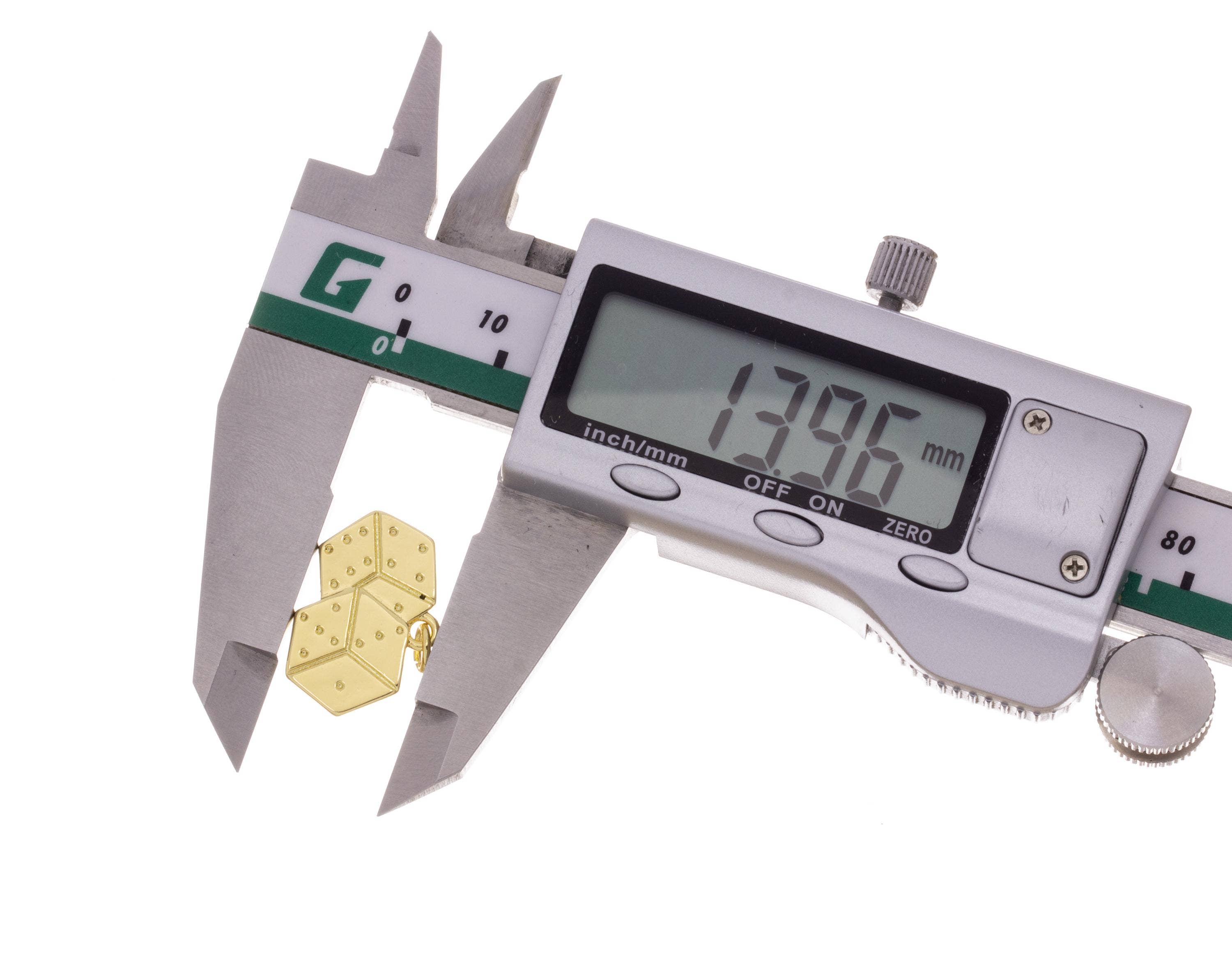 Jewel Pledge – wholesale Individual charm/pendant – Double Dice Charm for Necklace and Jewelry Making CPG23514