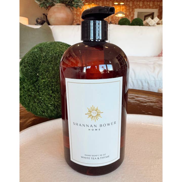 HAND SOAP | WHITE TEA & THYME for wholesale by Shannan Bower Home